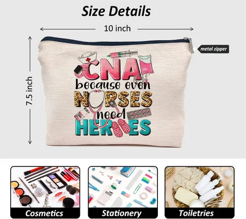 Miniatura 5 de IWXYI bolsa de maquillaje de enfermera bt, Cna