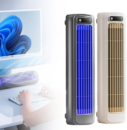 Aire acondicionado portátil Ace 2026, ventilador de refrigeración mejorado con 3 velocidades y pantalla táctil LED, aire acondicionado de carga USB