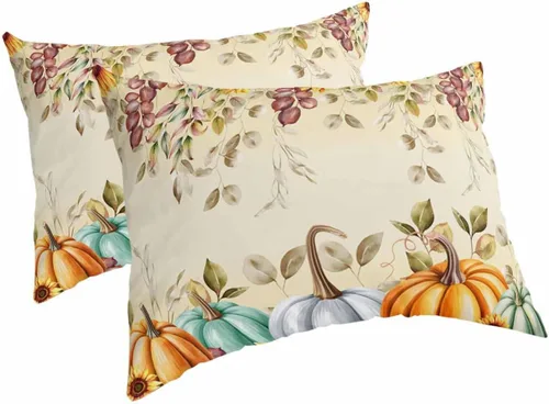 Miniatura 10 de Funda de almohada corporal de árbol del bosque gris, fundas de almohada suaves decorativas para sofá largo lumbar con cierre de sobre, madera