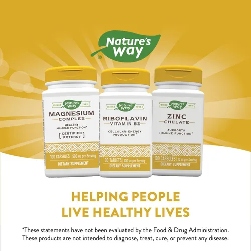 Miniatura 8 de Terapia enzimática Riboflavina Vitamina B2, 400 mg por porción