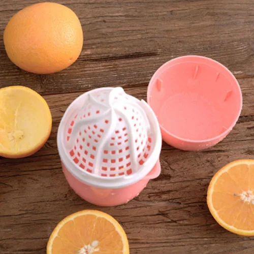 Miniatura 8 de 2 Pcs Manual Fruit Juicer Portable Orange Lemon Squeezer Non-electric Handheld Citrus Press for Household Use Easy to Clean Safe Kitchen Tool Random