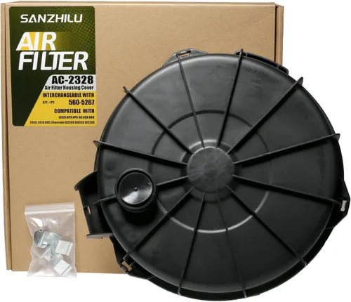 Miniatura 9 de AC-2328 CUBIERTA DE CARCASA FILTRO DE AIRE PARA ISUZU NPR NPR-HD NQR NRR GMC Chevrolet W3500 W4500 W5500 2005-2018