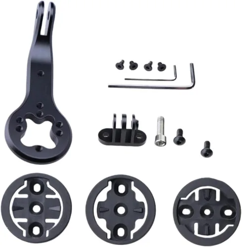 Miniatura 3 de Soporte de montaje para computadora de bicicleta compatible con Gar min/Mage ne C406 C206/Bry ton/Wa hoo/iGPS Port Computer, cámaras de acción