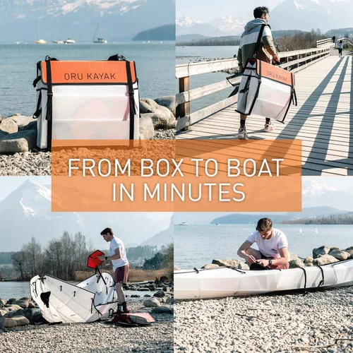 Miniatura 5 de Oru Kayak Kayak plegable Haven TT para 1 o 2 personas - Estable, duradero, ligero - Kayaks de lago y río - Principiante, Intermedio