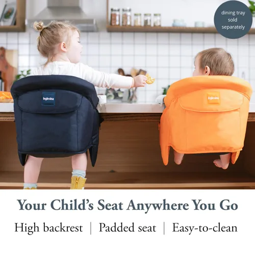 Miniatura 63 de Inglesina Silla de Mesa Rápida, Negro - Silla Alta Portátil para Bebés - para Bebés y Niños Pequeños hasta 37 libras - Diseño Plegable - Se Adapta a