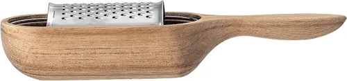Miniatura 3 de Bloomingville Rallador de queso de madera de acacia y acero inoxidable