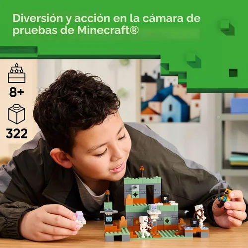Miniatura 2 de LEGO Minecraft The Trial Chamber - Juguete de construcción - Playset para gamers para niños, niñas y niños, a partir de 8 años - Incluye minifigura