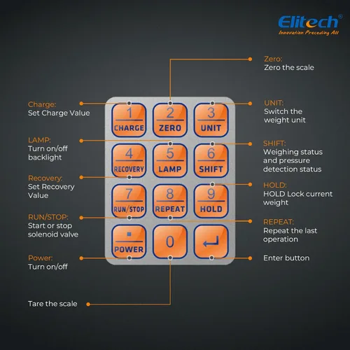 Miniatura 5 de Elitech LMC-200 escala refrigerante digital (220 Lb)