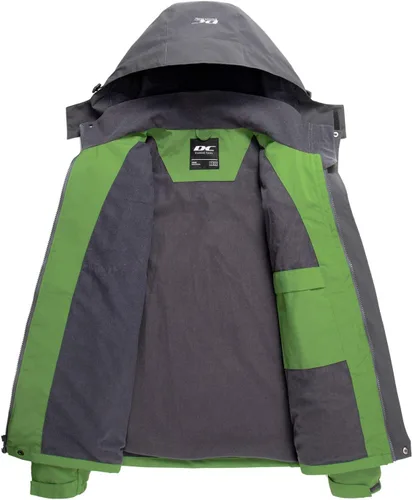 Miniatura 3 de Diamond Candy-Chamarra impermeable de Softshell con capucha para hombre.