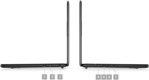Miniatura 7 de Dell Chromebook 3400 Laptop 14 pulgadas 1366x768 HD Celeron - N4000-32GB SSD Hard Drive - 4GB RAM 2 núcleos @ 2.6 GHz Chrome OS Negro