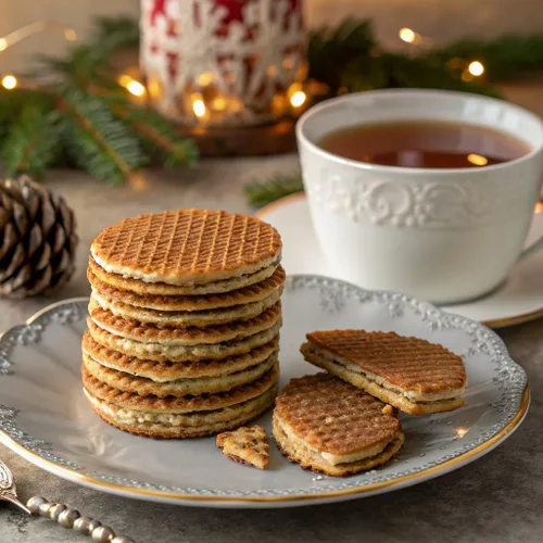 Miniatura 3 de Stroopwafels Orgánicos Certificados Sin Gluten de Swoffle - Relleno de Caramelo (16) Obleas de 1.16oz Sin OGM, Sin Trigo, Kosher, Sin Soja y Sin