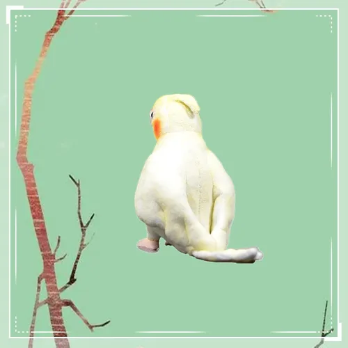 Miniatura 5 de Tiny Heart Cockatiel - Juguete de peluche amarillo de 7 pulgadas, súper suave, realista, loro de peluche, lindo animal de peluche para niños