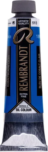 Rembrandt Tubo de pintura al óleo 40 ml azul cobalto claro 513 (01055132)