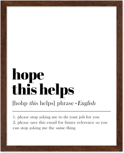 Miniatura 30 de Póster de Arte de Diccionario de Poster Master - Definición de "Just Following Up" Impreso - Arte Tipográfico - Regalo para Hombres, Mujeres