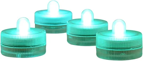 Luces de Halloween sumergibles cr2032, funciona con pilas, bajo el agua, impermeable, para eventos, bodas, centros de mesa, jarrón, floral, Navidad,