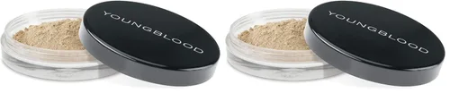 Miniatura 7 de Cosméticos Minerales Youngblood, polvo suelto natural mineral de base, Barely Beige