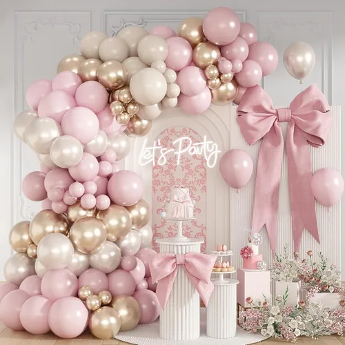 Miniatura 12 de HILAVO Kit de Arco de Globos Pastel Macaron Rosa Azul Verde Morado Amarillo Color Pastel Arcoíris Confeti Globos de Látex Guirnalda para Pascua