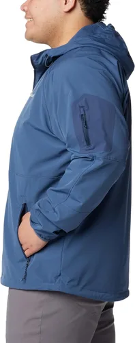 Miniatura 8 de Columbia Softshell con capucha Tall Heights para hombre