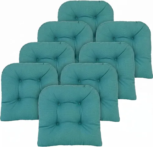 Miniatura 86 de Klear Vu Gripper Overstuffed - Cojines universales antideslizantes para silla de comedor para decoración de cocina o uso de oficina, almohadilla