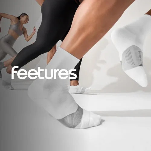 Miniatura 64 de Feetures Elite Light Cushion Mini Crew Sock - Calcetines deportivos con compresión dirigida