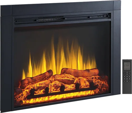Miniatura 8 de LegendFlame Jaden - Inserto de chimenea eléctrica de 36 pulgadas de ancho x 22 pulgadas de alto (EF376) con kit de moldura frontal, sonido