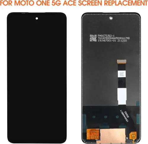 Miniatura 3 de Pantalla para Motorola Moto One 5G Ace reemplazo de pantalla, pantalla LCD XT2113, digitalizador, vidrio y herramientas, compatible con Moto One 5G