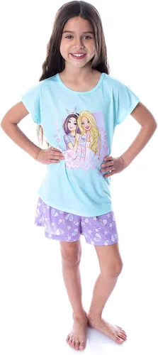 Miniatura 5 de INTIMO Barbie - Conjunto de pijama de 2 piezas para niña