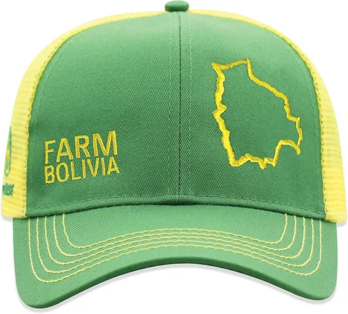 Miniatura 149 de John Deere Gorra de béisbol con logotipo y malla trasera con contraste, para hombre