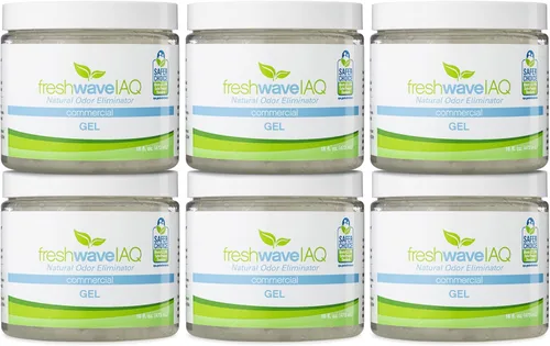 Miniatura 8 de Fresh Wave IAQ Gel eliminador de olores comercial, 8 onzas líquidas, absorbentes de olores para el hogar, alivio más seguro del olor, eliminador