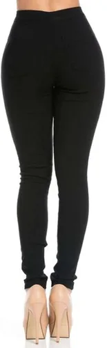 Miniatura 4 de SOHO GLAM - Jeans elásticos entallados con cintura superalta, para mujer (S-3XL)