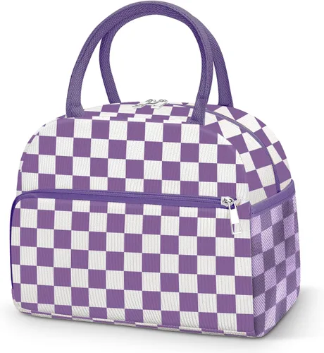 Miniatura 20 de Coobiiya Lonchera térmica de 12 litros para mujeres y hombres, lonchera de pana reutilizable, lonchera de gran capacidad con forro resistente a fugas