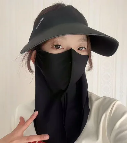 Miniatura 5 de Summer Cooling Neck Gaiter Face Mask for Women, UPF 50+ UV Protection, Breathable Ice Silk Sun Protection Mask