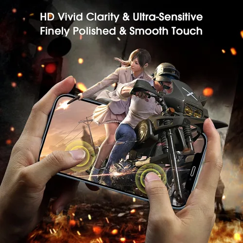 Miniatura 6 de amFilm OneTouch - Protector de pantalla para iPhone 12 Pro Max (6.7 pulgadas, 2020) con kit de fácil instalación, vidrio templado, paquete de 2
