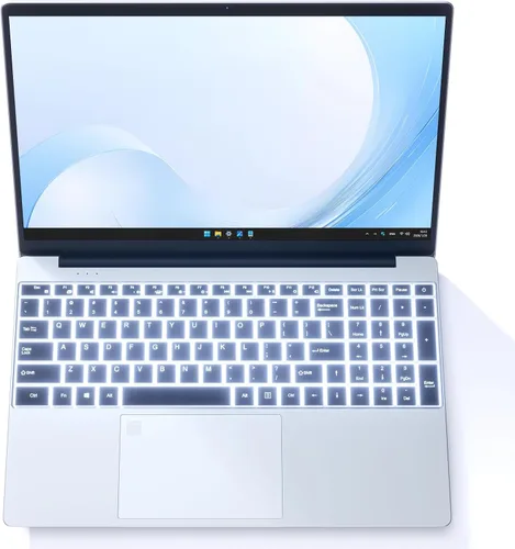 Miniatura 9 de Auusda Computadora portátil de negocios para el trabajo, PC portátil para estudiantes universitarios, pantalla FHD de 15.6 pulgadas, procesador de 4
