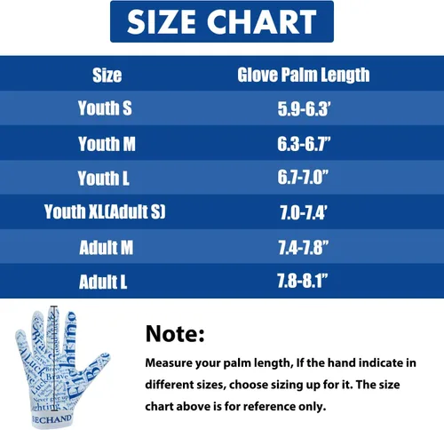 Miniatura 4 de Guantes de fútbol para niños jóvenes, guantes receptores transpirables antideslizantes para adolescentes, entrenamiento escolar