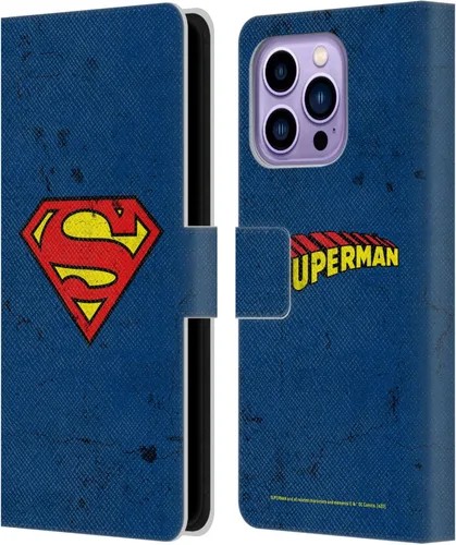 Miniatura 71 de Head Case Designs Funda de piel con licencia oficial de Superman DC Comics con logotipos negros y rojos compatible con Apple iPhone 11