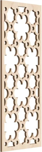 Miniatura 44 de Ekena Millwork WALW14X35X0250STGRO Southgate - Paneles de pared decorativos de madera con calado, 13 3/8 pulgadas de ancho x 34 3/8 pulgadas de rojo