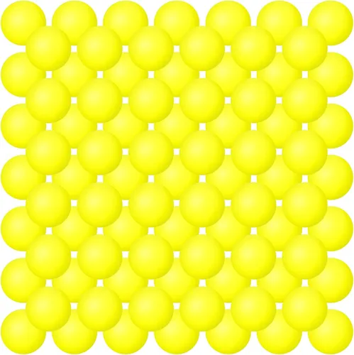 Miniatura 15 de Hanaive 100 unidades pelotas de tenis de mesa multicolor de 40 mm, pelotas de plástico a granel lavables, juego pequeño para juegos de piscina