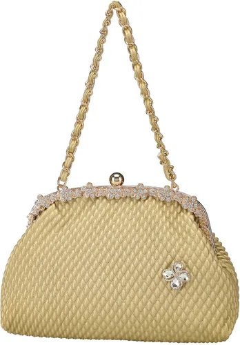 Miniatura 2 de BGMIX Bolsos de noche de las mujeres Bolsos de fiesta Carteras de boda Totes Satchel Monedero de noche Bolso de embrague grande