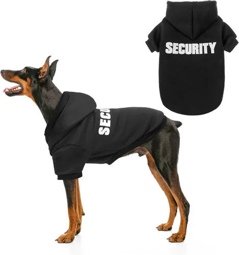 Miniatura 49 de SCENEREAL Sudadera de seguridad con capucha para perros grandes, medianos y pequeños, para niños y niñas, disfraz de perro suave con agujero para #1
