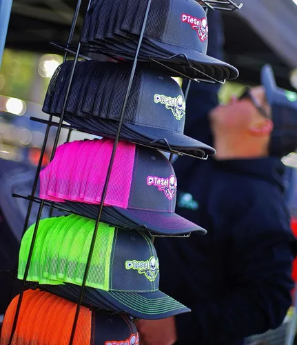 Miniatura 4 de Diesel Life Gorra de camionero Snapback Flex Fit - Carbón y Verde