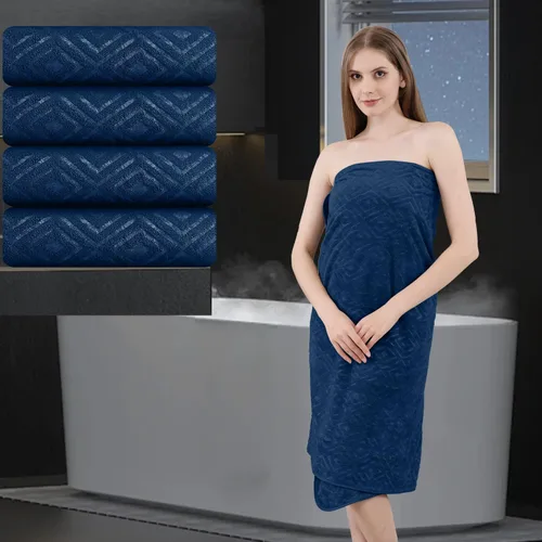 Miniatura 52 de Sábana de Baño Extra Grande de 4 Piezas (35"x70") - Sábana de Baño Ultra Suave de Tamaño Grande, Juego de Sábanas de Baño para Baño de Hotel, Sábana