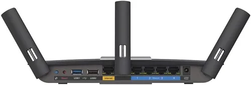 Miniatura 2 de Linksys AC1900 Router inalámbrico Wi-Fi de doble banda+con puertos Gigabit y USB 3.0, aplicación Wi-Fi inteligente habilitada para controlar su red