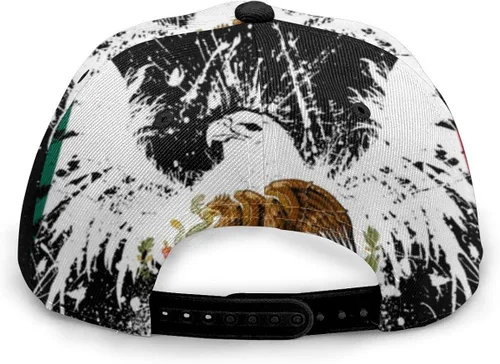 Miniatura 5 de Baseball Cap Men Women - Rainbow Tie Dye Adjustable 3D Printed Snapback Flat Bill Hip Hop Hat