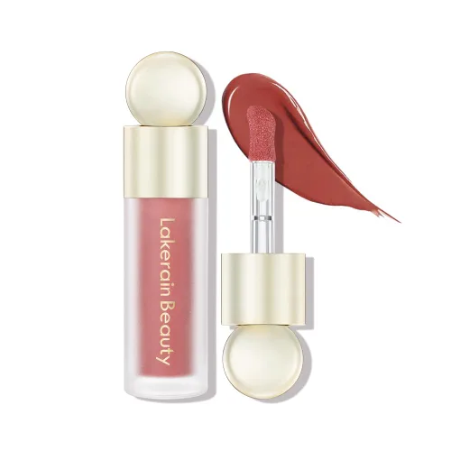 Miniatura 13 de Barra de Rubor Líquida para Mejillas, Crema de Terciopelo Suave para Rubor de Tinte Facial, Rubor Natural Mate Rosa Rojo para la Piel, Maquillaje 2#