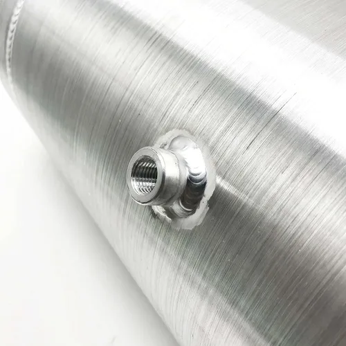 Miniatura 7 de JSD tanque de gas de 4 galones con llenado final de 8" x 20" de aluminio laminado con salida de llenado final de 1/4 NPT