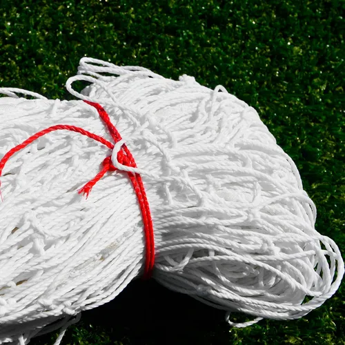 Miniatura 4 de Heavy Duty 1/16" Redes de balonmano lente (Color Blanco) (Individual o Par) – Calidad Profesional Para Su balonmano Court [Net World Sports]