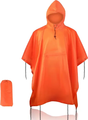 Miniatura 9 de Poncho de lluvia de camuflaje, abrigo impermeable multiusos
