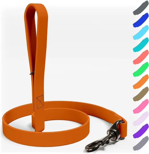 Miniatura 10 de Biothane - Correa para perro extra resistente, fabricada en Estados Unidos, correas impermeables para perros grandes, medianos y pequeños, correa