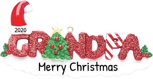 Miniatura 20 de Adorno de Navidad familiar personalizado – Adorno de papá, adornos personalizados para papá 2025, regalo personalizado para papá nuevo para árbol